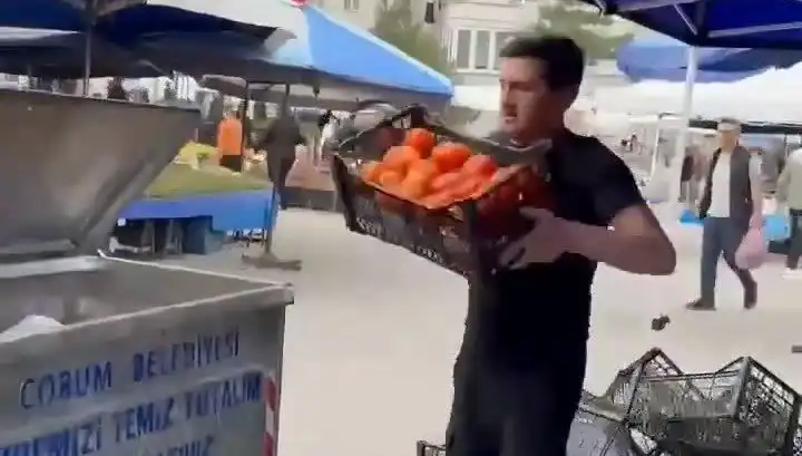 Domatesleri Çöpe Döken Pazarcıya Rekor Cezası: Tüketim Alışkanlıkları ve Etkileri