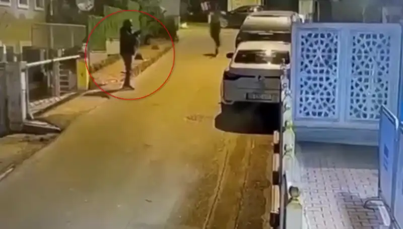 Irak Başkonsolosluğu'na Yapılan Saldırı Güvenlik Kameralarına Yansıdı