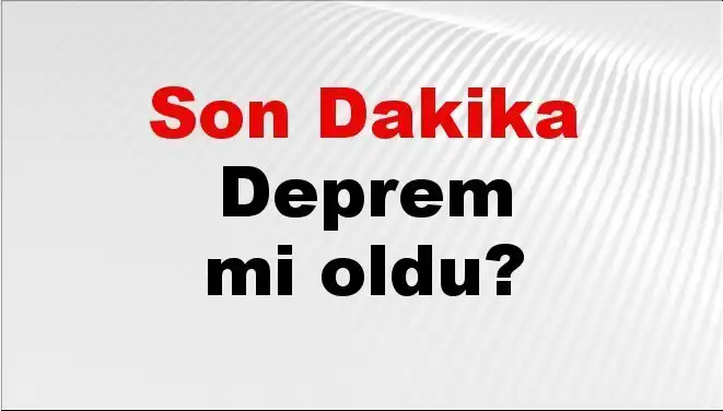 Hatay'da Son Dakika Deprem: 5 Temmuz 2025 Gelişmeleri!